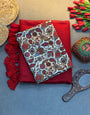 Graceful Modal Chanderi Saree with Embellished Look – Blouse Included