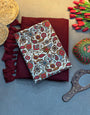 Soft Modal Chanderi Saree for Women – Fancy Look with Running + Extra Blouse