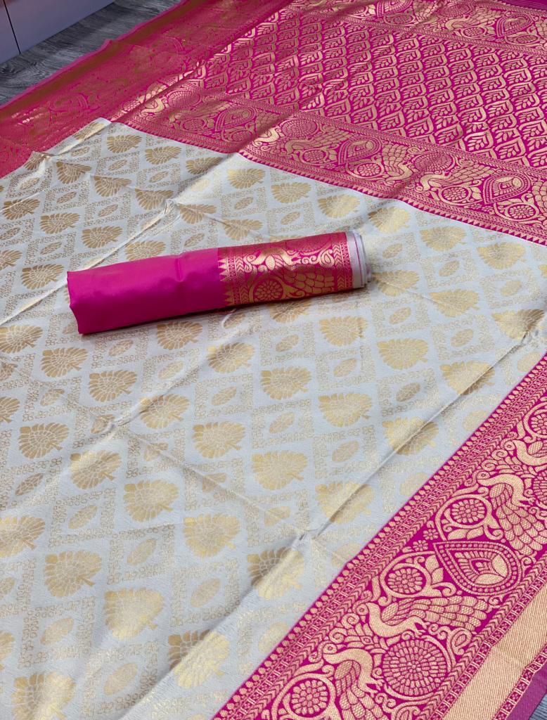 KANJIVARAM SOFT LICHI SILK SRAEE