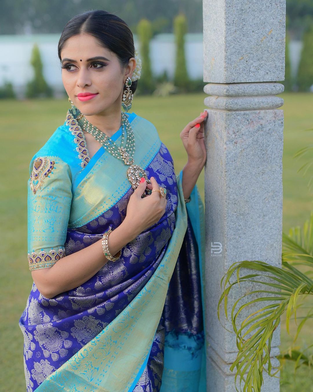 KANJIVARAM SOFT LICHI SILK SAREE