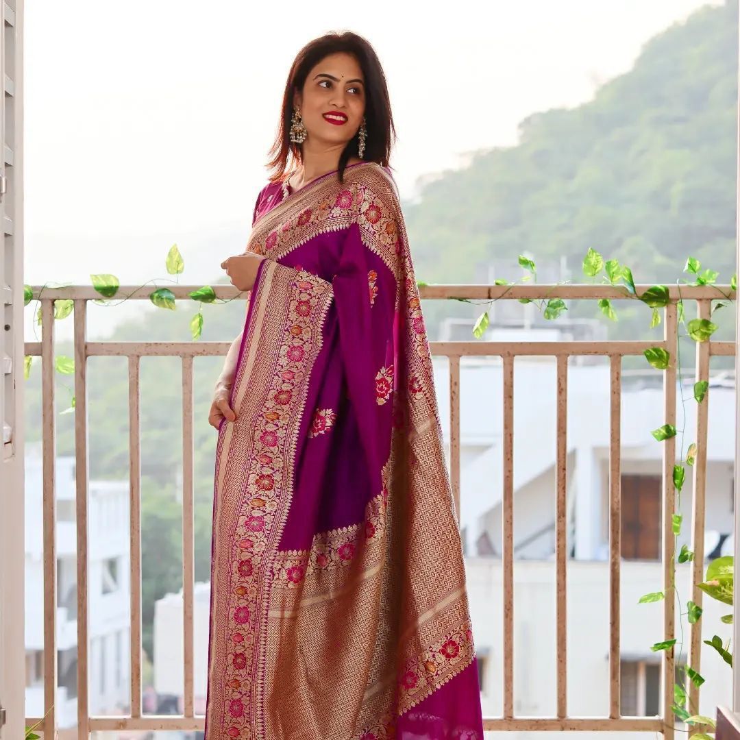 KANJIVARAM SOFT LICHI SILK SAREE