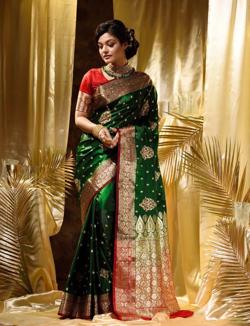 KANJIVARAM SOFT LICHI SILK SAREE