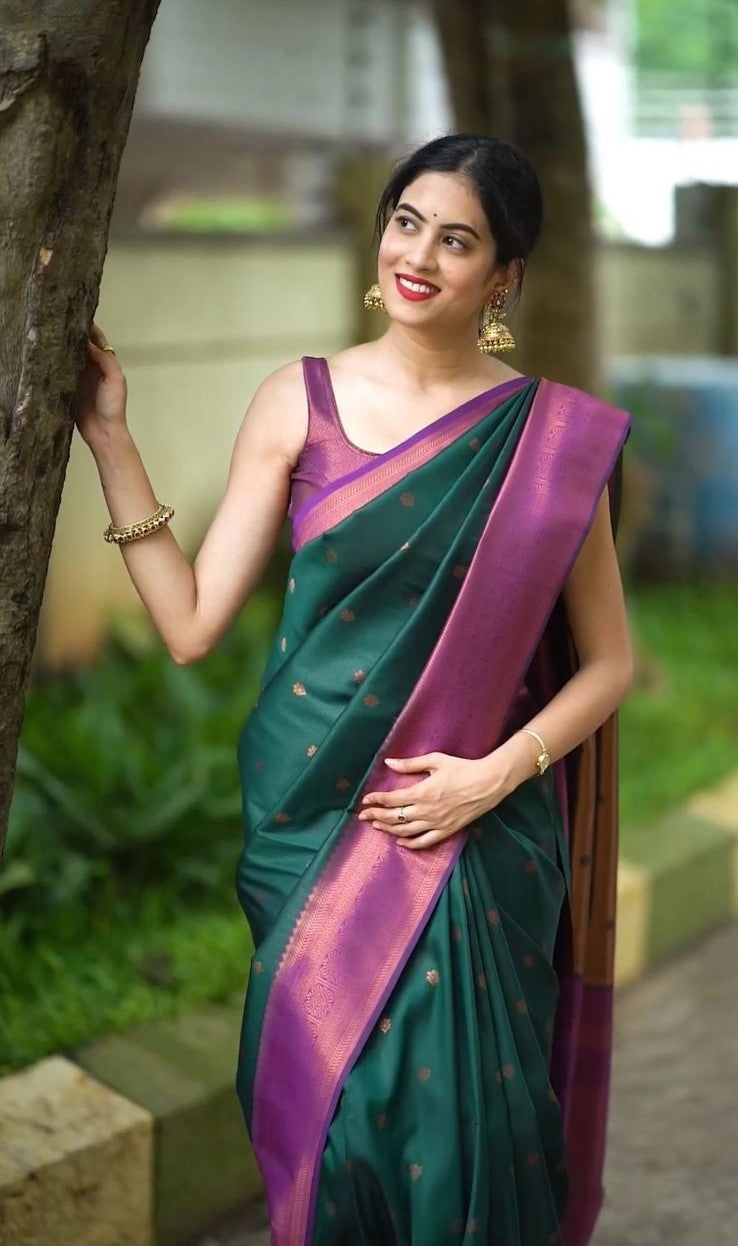 KANJIVARAM SOFT LICHI SILK SAREE