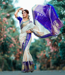 KANJIVARAM SOFT LICHI SILK SAREE