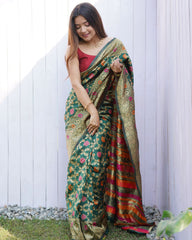 KANJIVARAM SOFT LICHI SILK SAREE