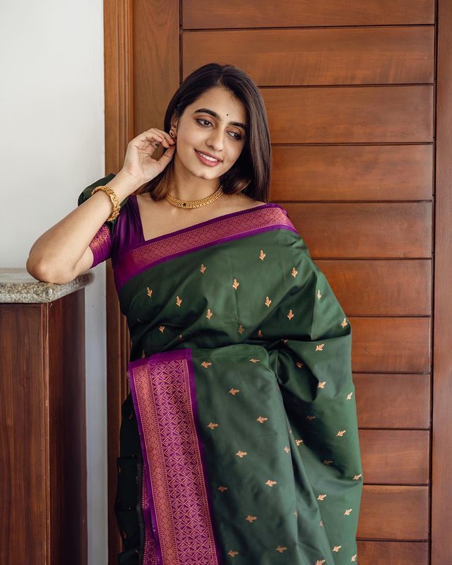 KANJIVARAM SOFT LICHI SILK SAREE