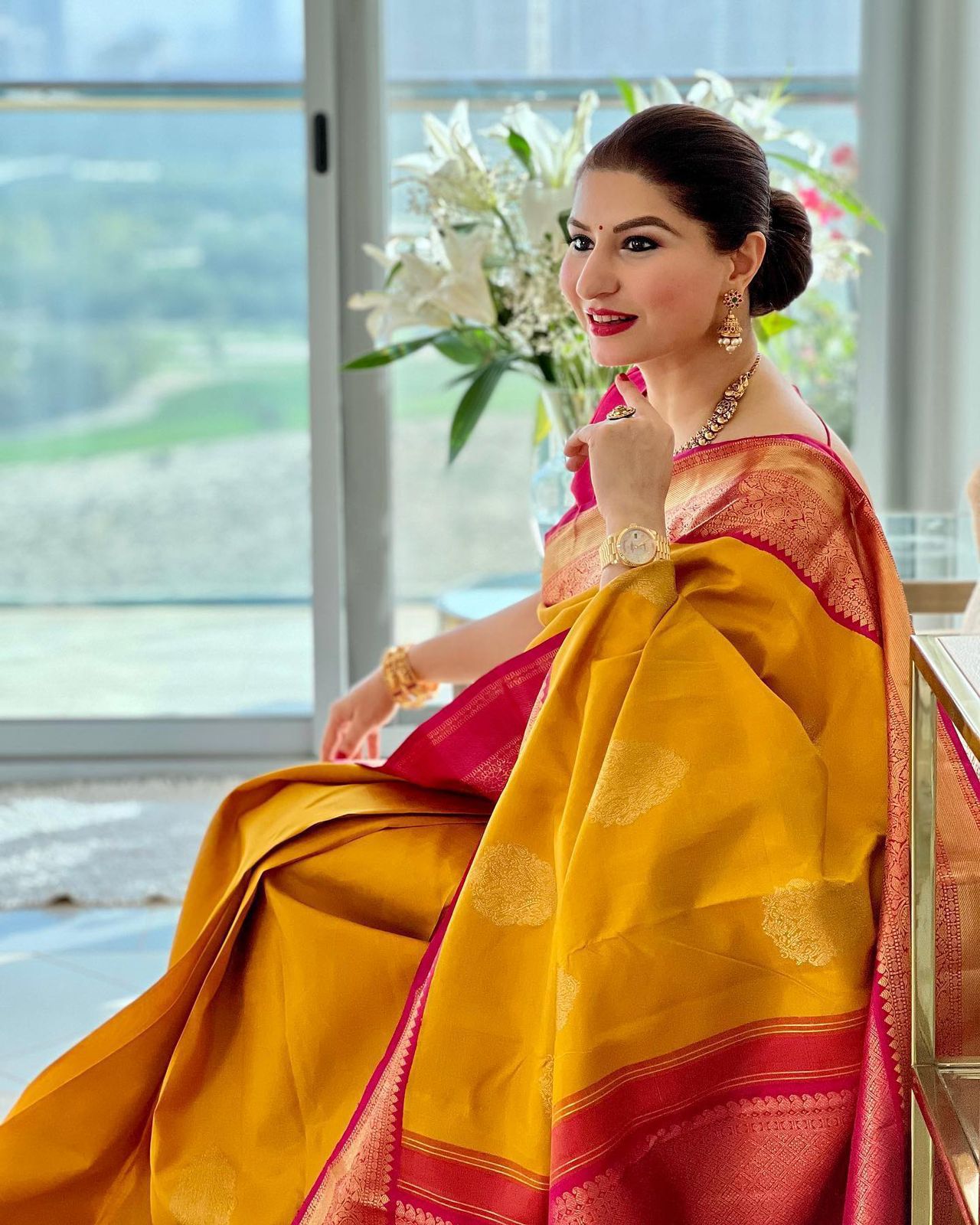 KANJIVARAM SOFT LICHI SILK SAREE