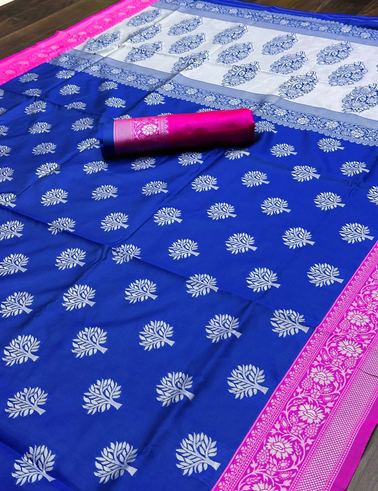 KANJIVARAM SOFT LICHI SILK SAREE