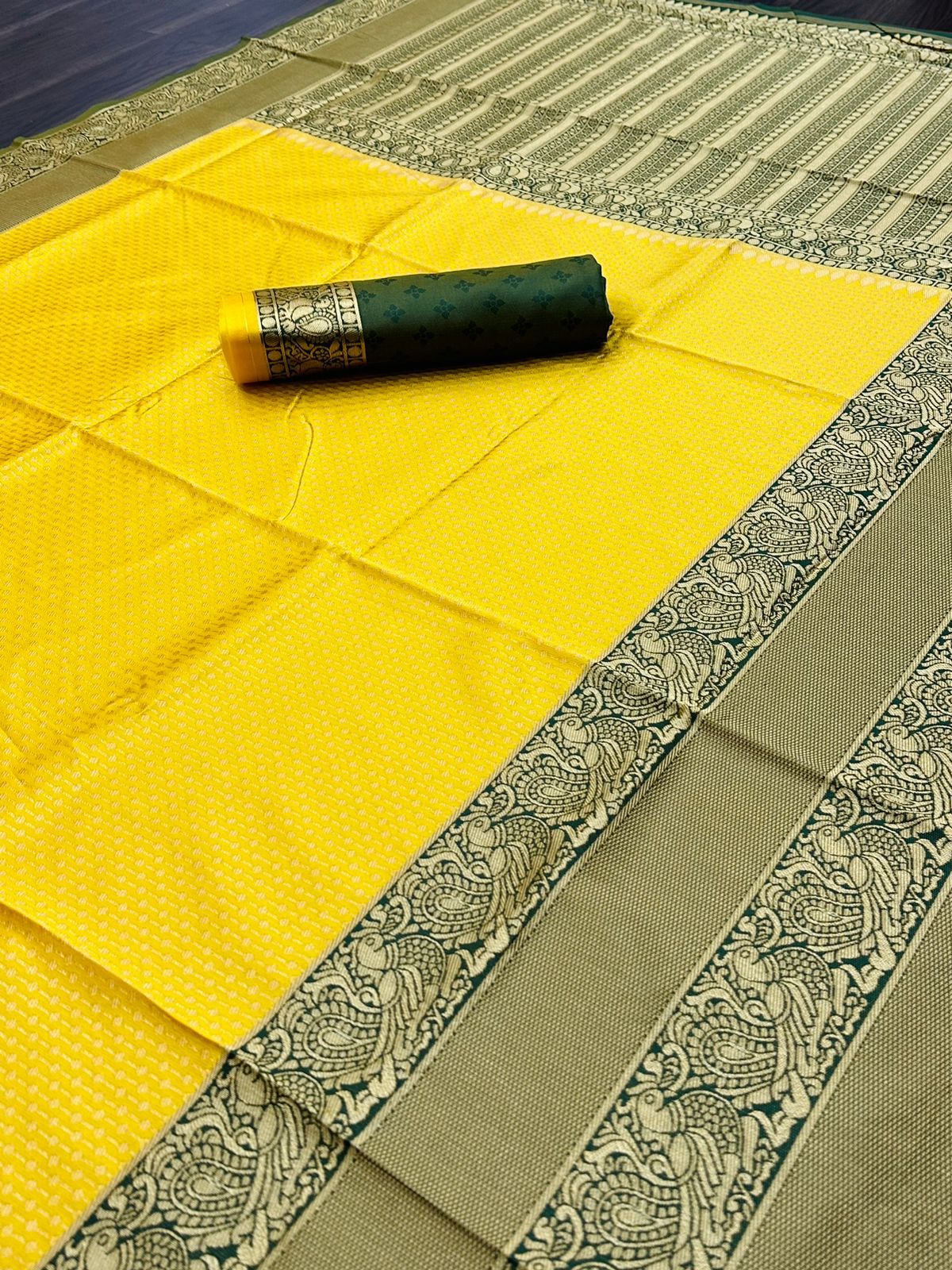 KANJIVARAM SOFT LICHI SILK SAREE