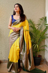 KANJIVARAM SOFT LICHI SILK SAREE