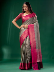 KANJIVARAM SOFT LICHI SILK SAREE