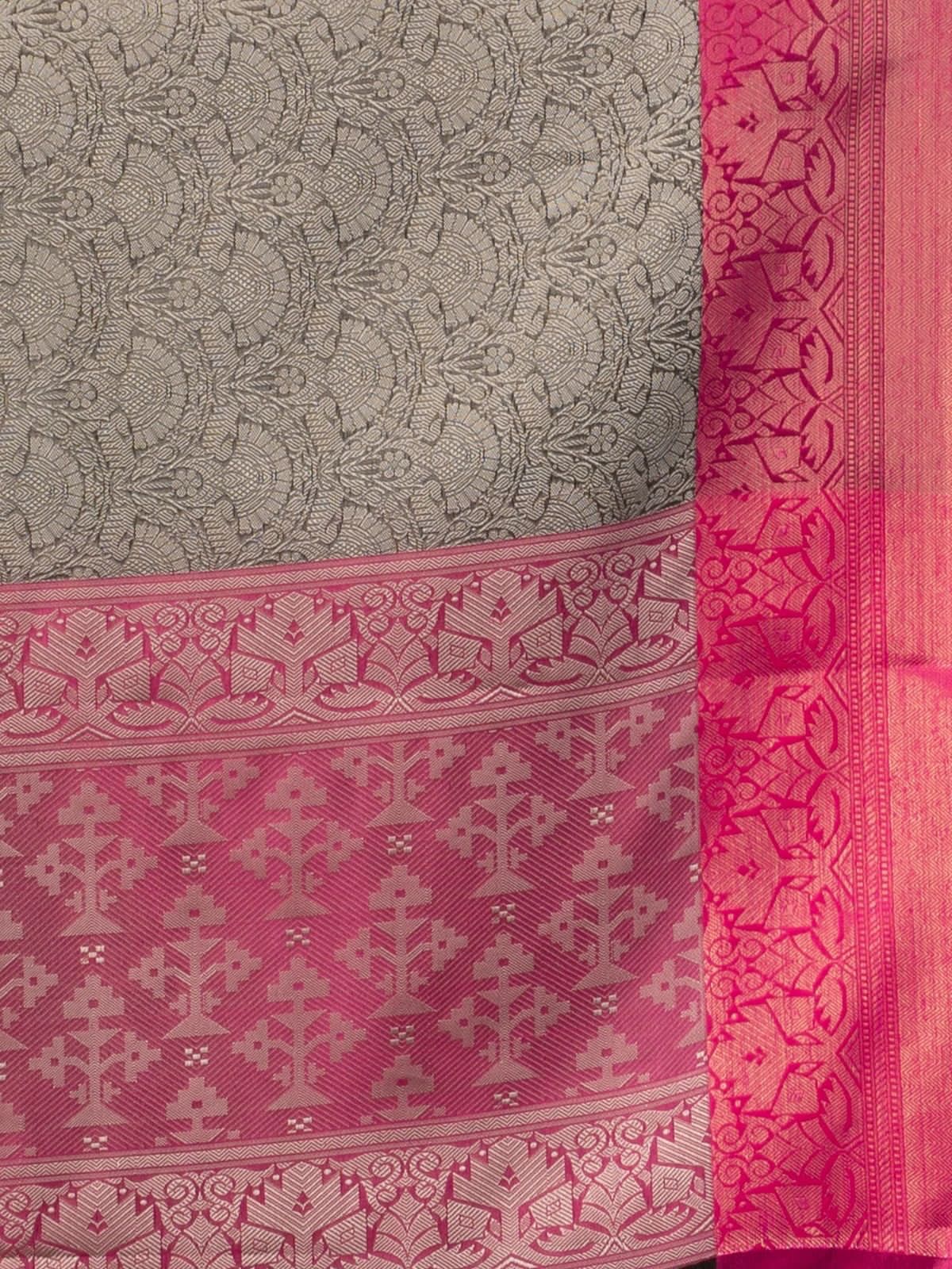 KANJIVARAM SOFT LICHI SILK SAREE