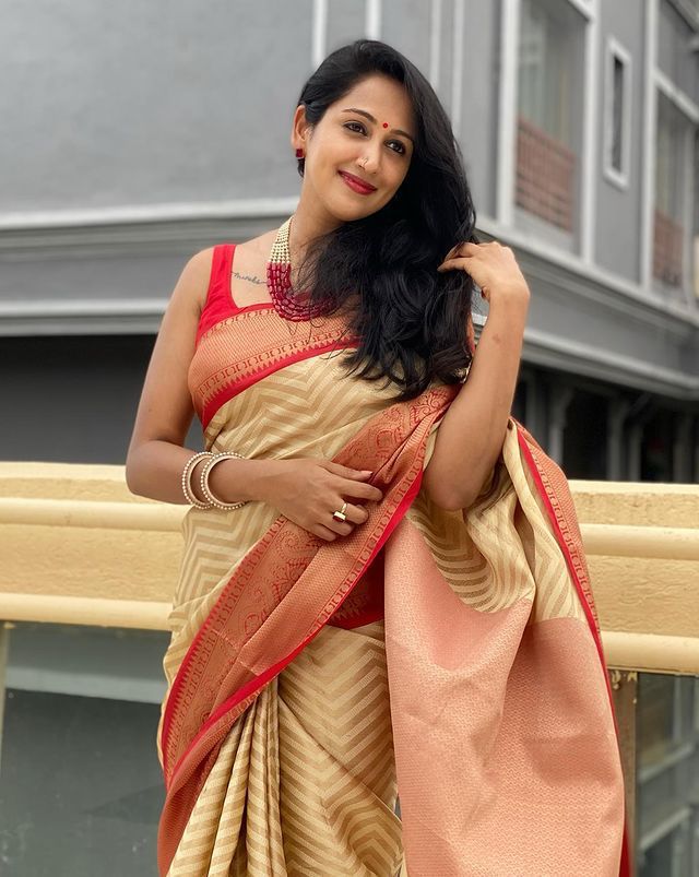 KANJIVARAM SOFT LICHI SILK SAREE