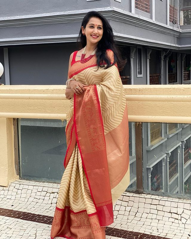 KANJIVARAM SOFT LICHI SILK SAREE