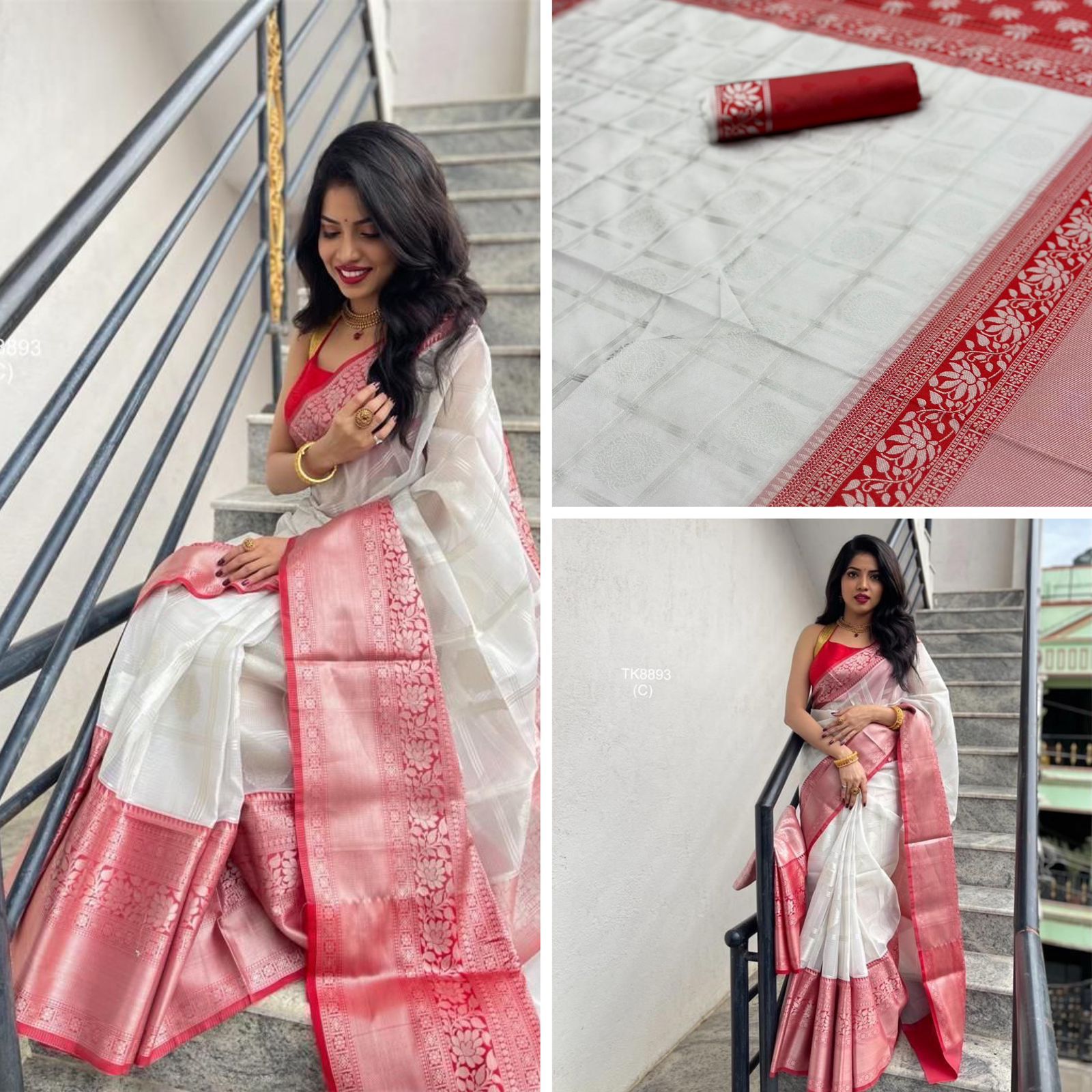 KANJIVARAM SOFT LICHI SILK SAREE