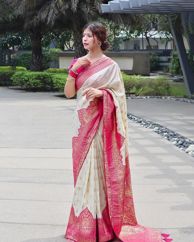 KANJIVARAM SOFT LICHI SILK SAREE