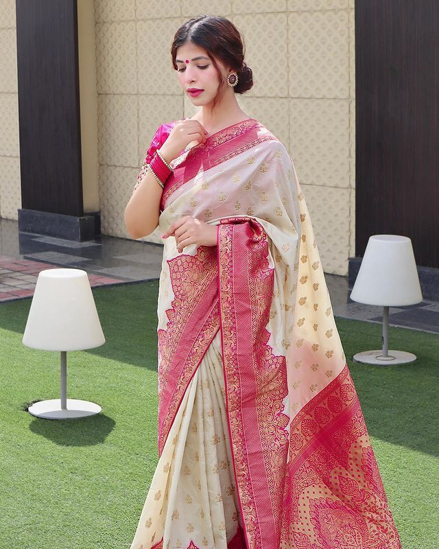 KANJIVARAM SOFT LICHI SILK SAREE