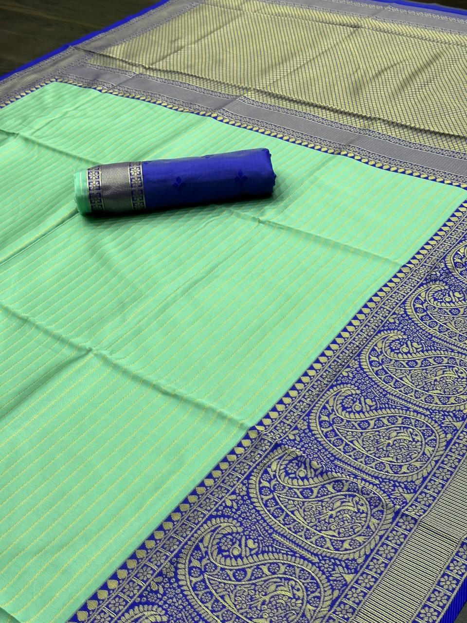 KANJIVARAM SOFT LICHI SILK SAREE