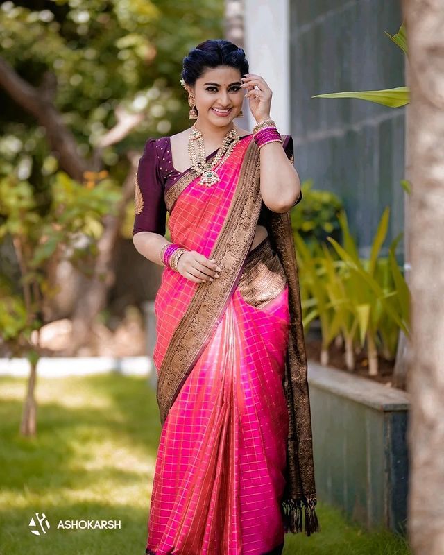 KANJIVARAM SOFT LICHI SILK SAREE