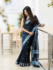 BOLLYWOOD HIT LINEN SOFT SAREE