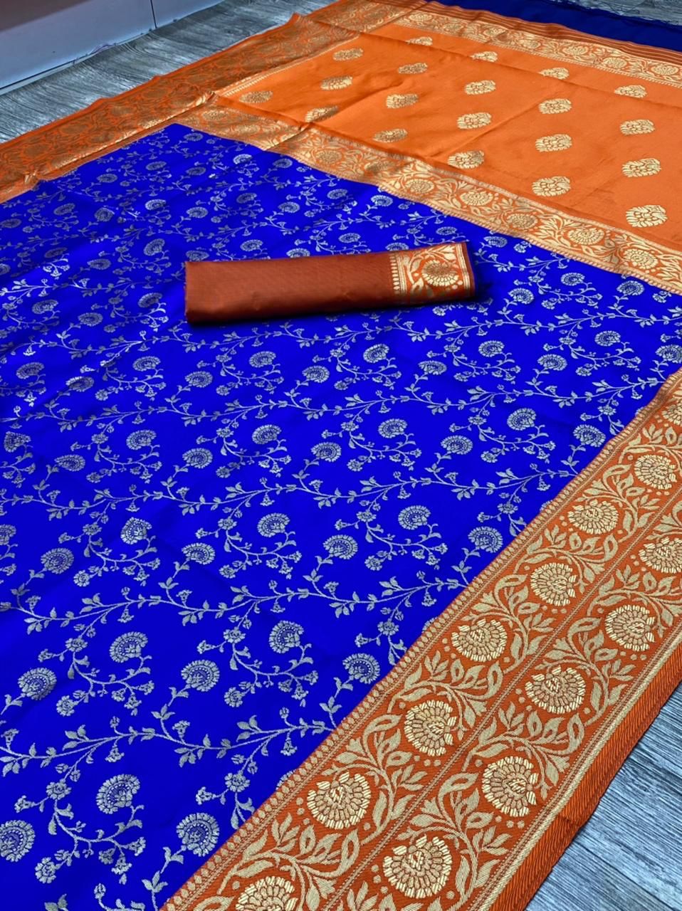 KANJIVARAM SOFT LICHI SILK SAREE