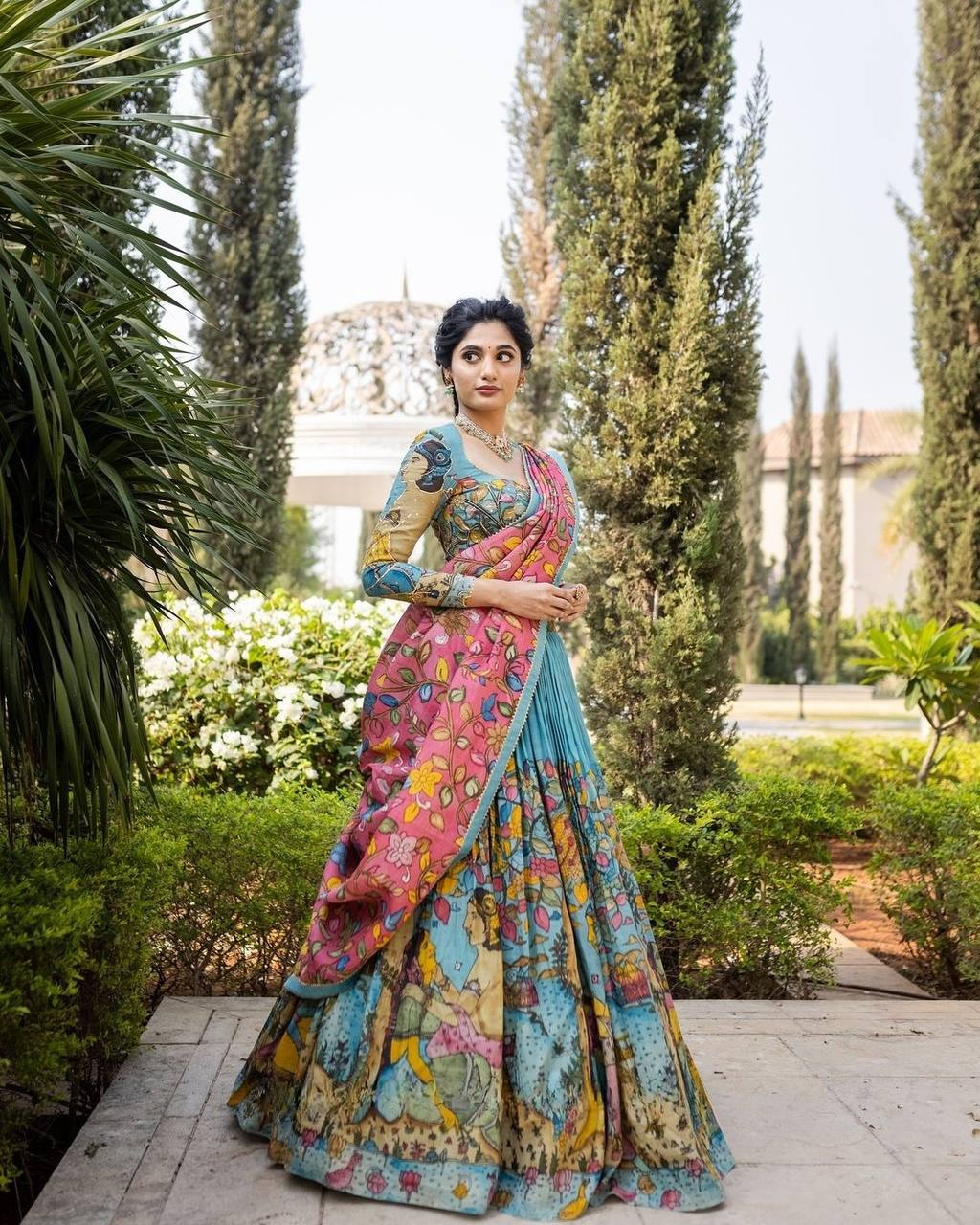 Ethereal Kalamkari: Where Art Meets Bridal Dreams